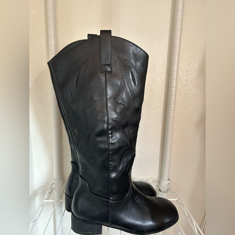 ASOS Black Combat & Moto Boots